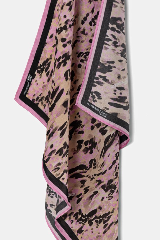 Karl Lagerfeld Jeans chusta B1W33090 różowy SS26