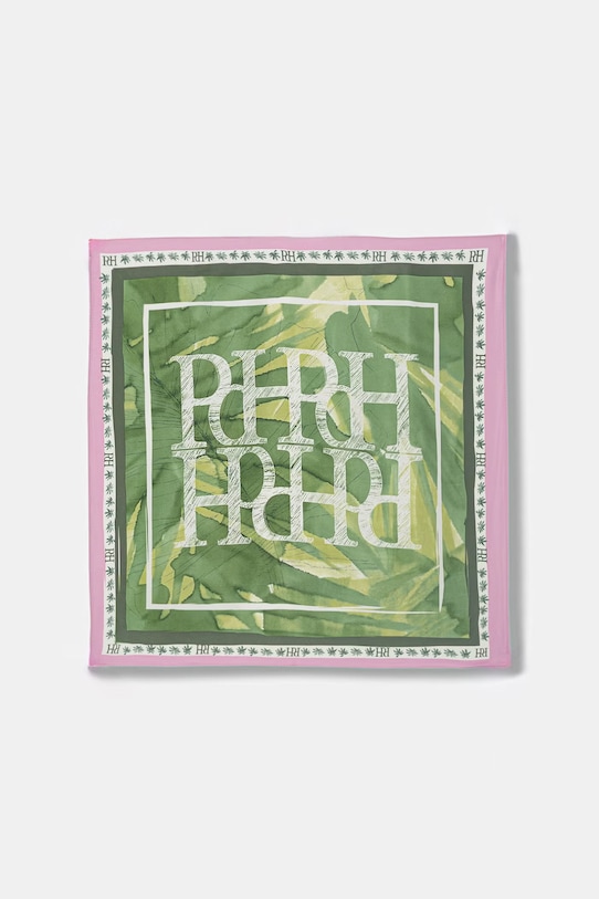 Pedro del Hierro apaszka damska zielony 4963271