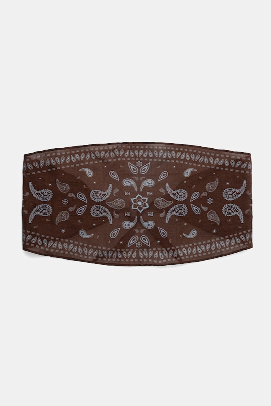 Pedro del Hierro apaszka bawełniana 4963272 brązowy SS26