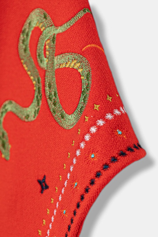 Akcesoria Never Fully Dressed chusta Mystcial NFDA592 czerwony