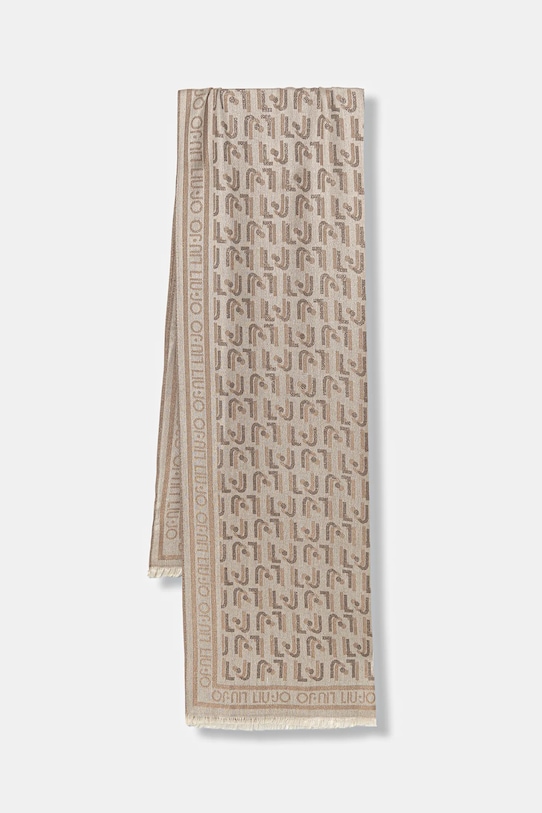 Liu Jo szal tkanina brązowy 2A6015.T0300