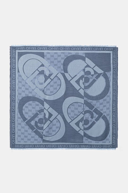 Liu Jo chusta tkanina niebieski 2A6017.T0300