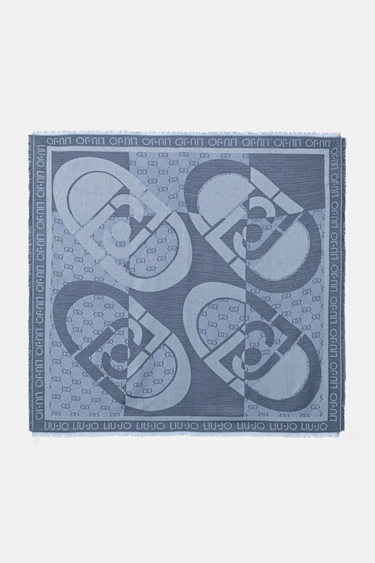 Liu Jo kendő mintás kék 2A6017.T0300