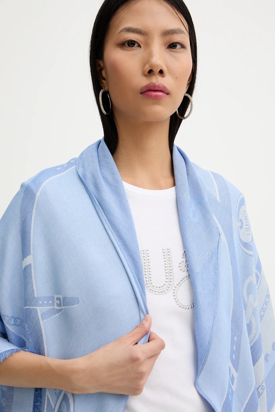 Liu Jo chusta niebieski 2A6024.T0300