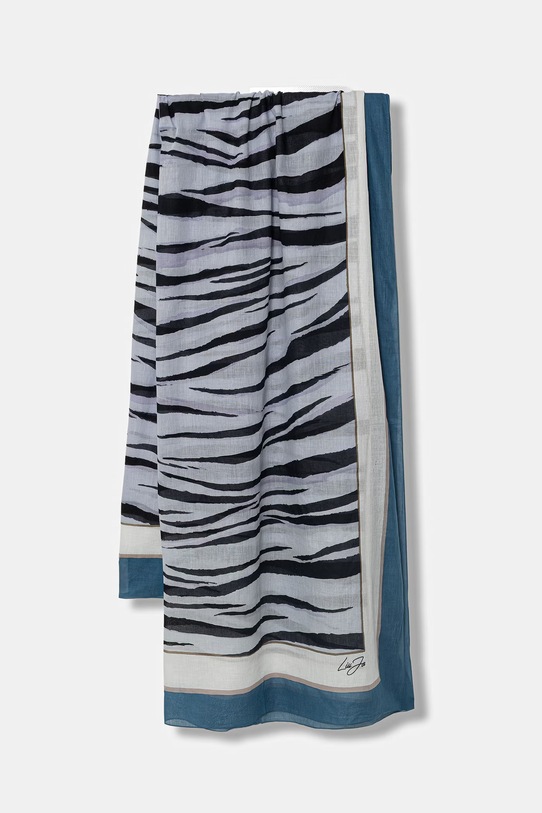 Liu Jo scialle da donna in cotone blu 2A6036.T9849