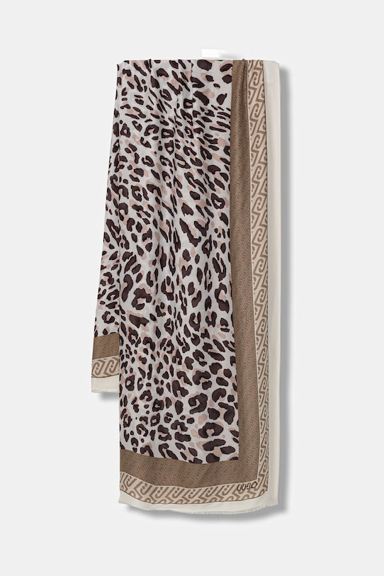 Liu Jo chusta damska z modalu beżowy 2A6041.T4286