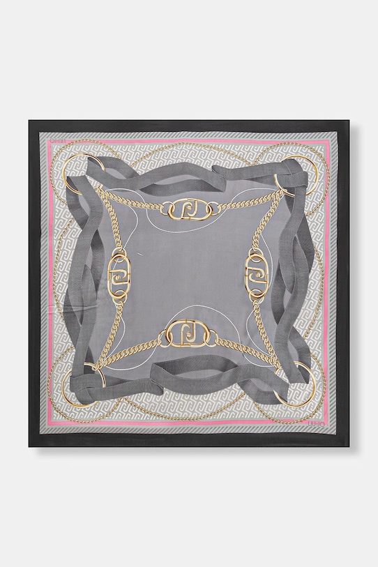 Šatka Liu Jo látka čierna 2A6055.T2745