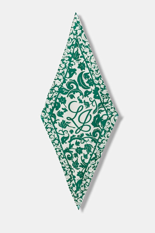 Liu Jo chusta tkanina zielony 2A6061.T2745