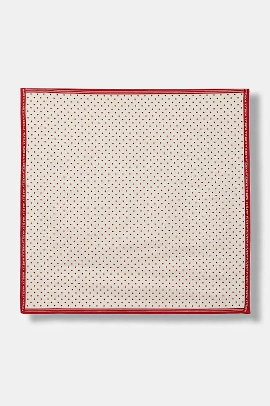 Hedvábný šátek Marella MLAATTINIA látka béžová 2613541026200