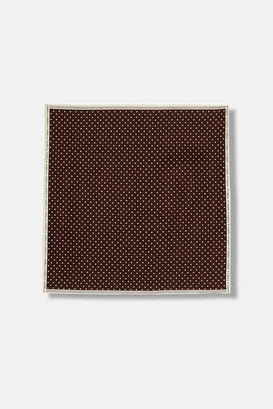 Marella apaszka jedwabna MLAATTINIA tkanina brązowy 2613541026200