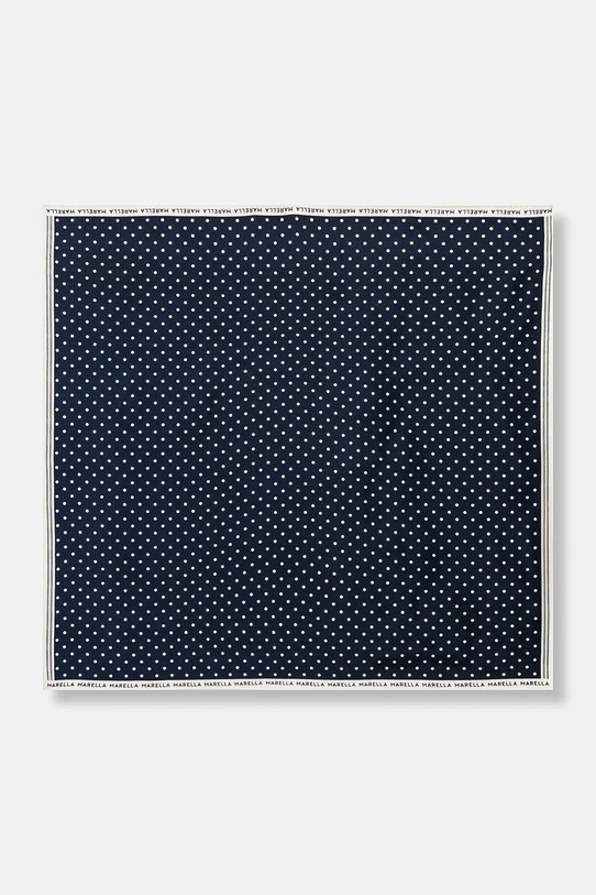 Marella apaszka jedwabna MLAATTINIA tkanina niebieski 2613541026200