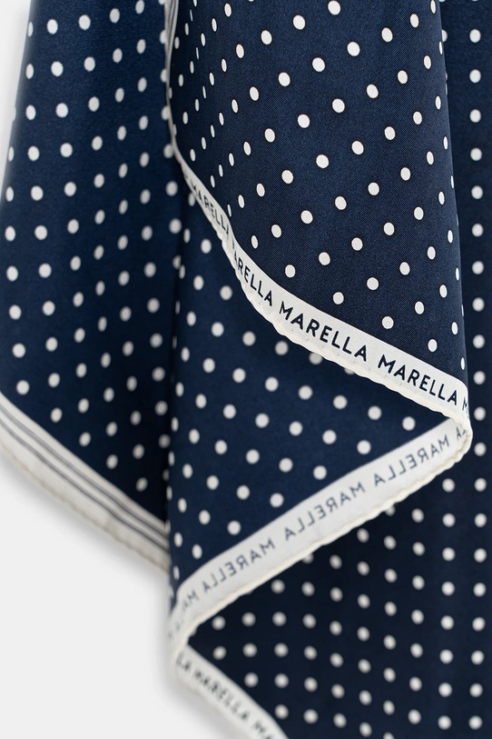 Akcesoria Marella apaszka jedwabna MLAATTINIA 2613541026200 niebieski