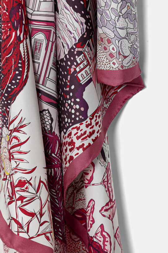 Akcesoria Marella chusta damska jedwabna MLAGETTO 2613541056200 różowy