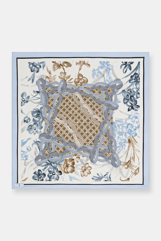 Копринено шалче Marella Emme by Marella коприна син 2615541041200