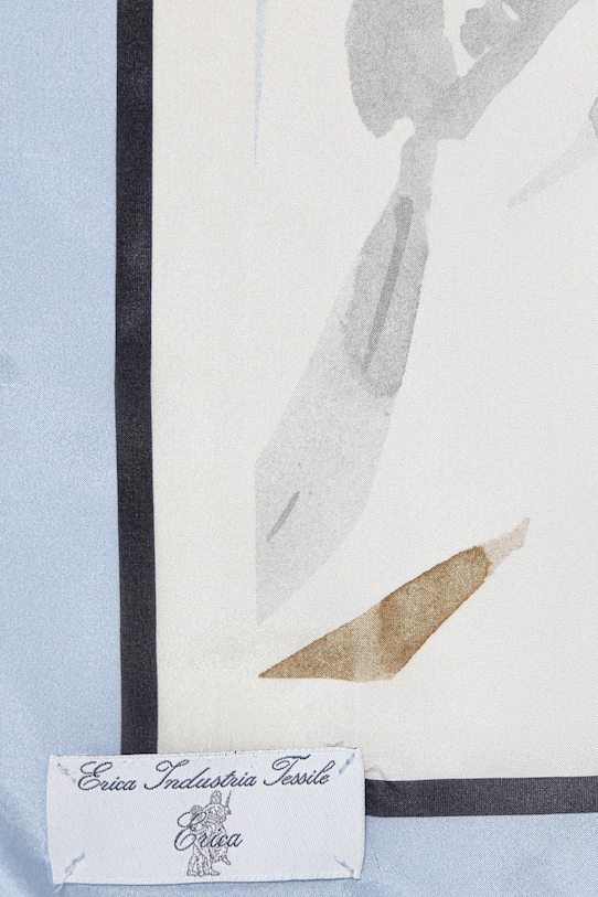 Копринено шалче Marella Emme by Marella 2615541041200 син SS26