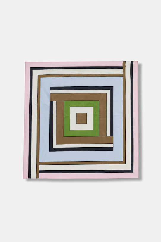 Marella apaszka jedwabna Emme by Marella tkanina różowy 2615541041200