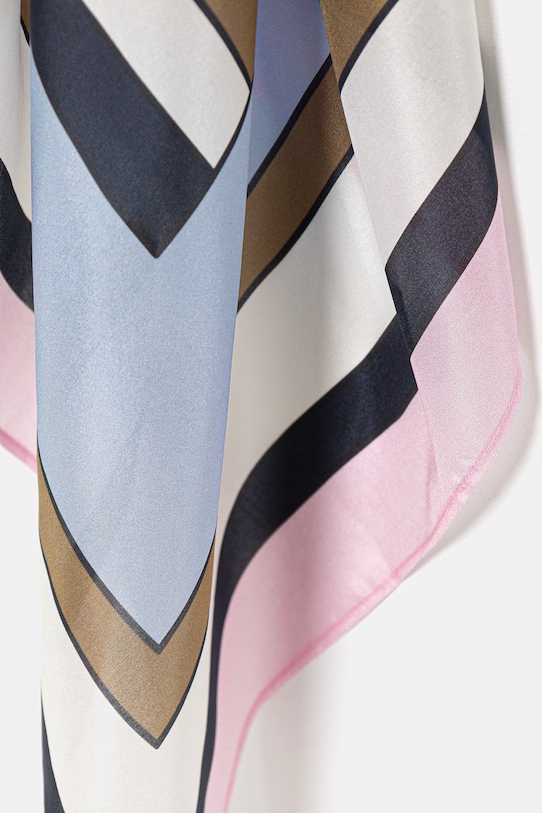 Akcesoria Marella apaszka jedwabna Emme by Marella 2615541041200 różowy