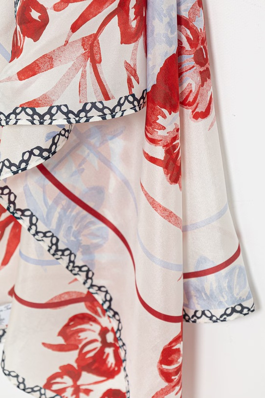 Akcesoria Marella apaszka jedwabna Emme by Marella 2615541041200 czerwony