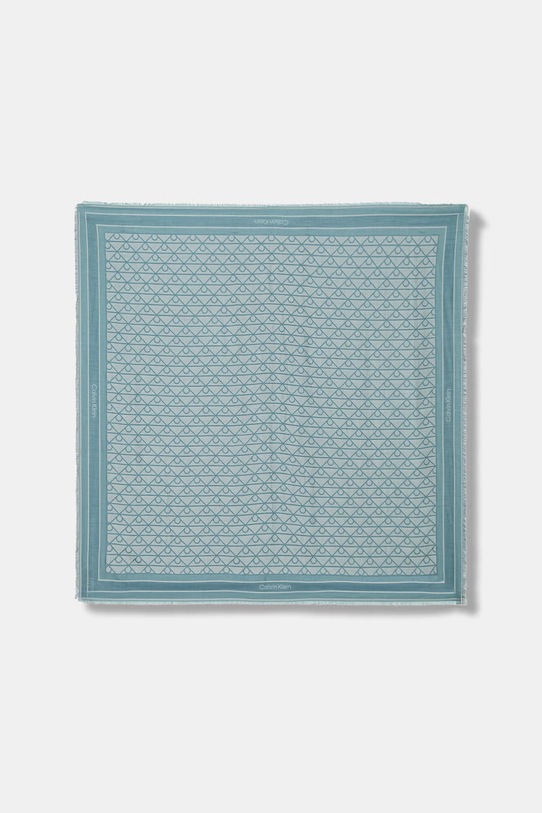 Calvin Klein hustka dámska z modalu tyrkysová LV04F8080G