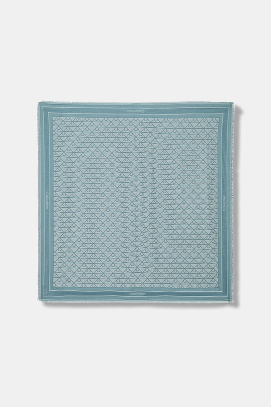 Calvin Klein hustka dámska z modalu tyrkysová LV04F8080G