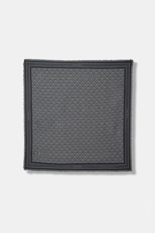 Calvin Klein sciarpa da donna in modal nero LV04F8080G