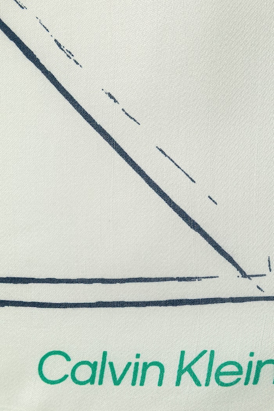 Akcesoria Calvin Klein chusta damska LV04F8083G turkusowy