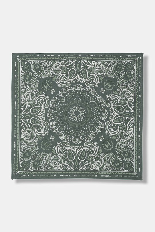 Marella apaszka damska bawełniana MLATASCA zielony 2613541017200