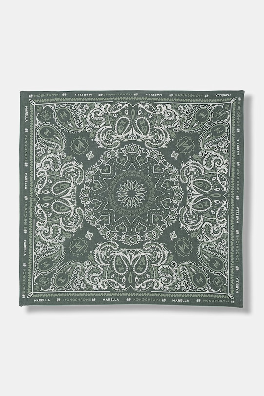 Marella apaszka damska bawełniana MLATASCA zielony 2613541017200