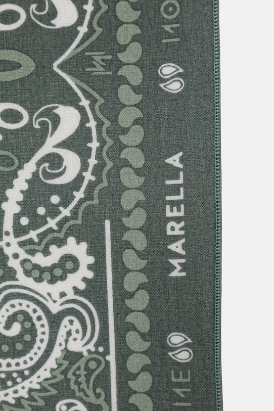 Marella apaszka damska bawełniana MLATASCA 2613541017200 zielony SS26