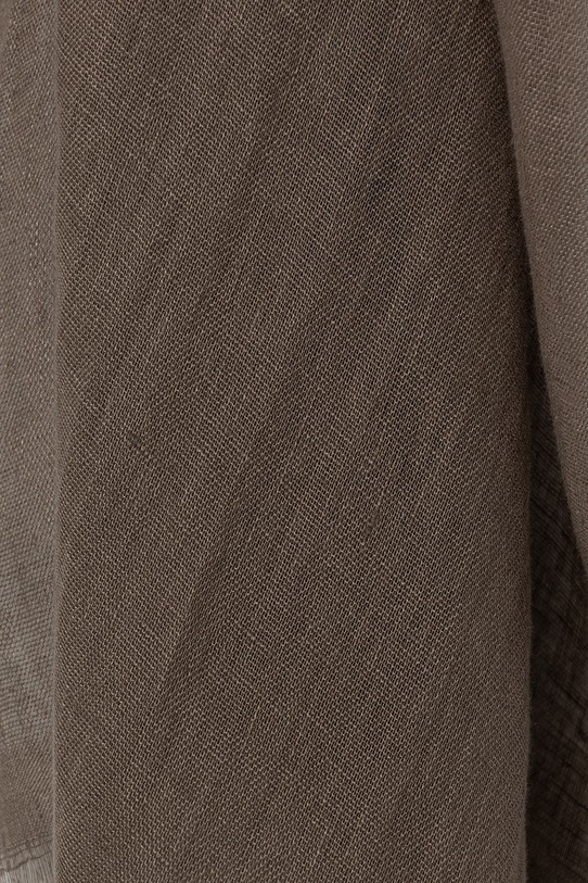 Akcesoria Marella szal damski lniany MLACOLONO 2613541027200 brązowy