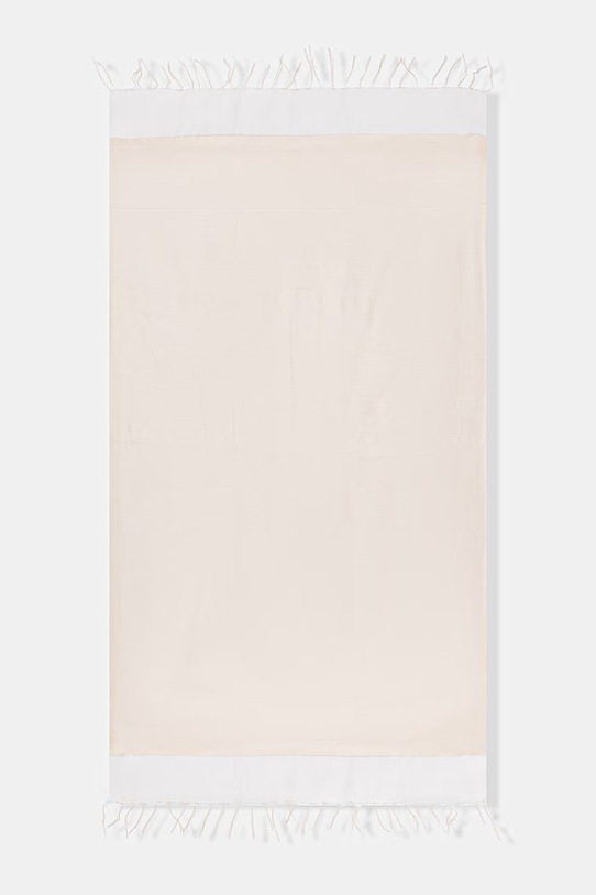 Marella szal damski z dodatkiem jedwabiu MLACACO beżowy 2613541037200