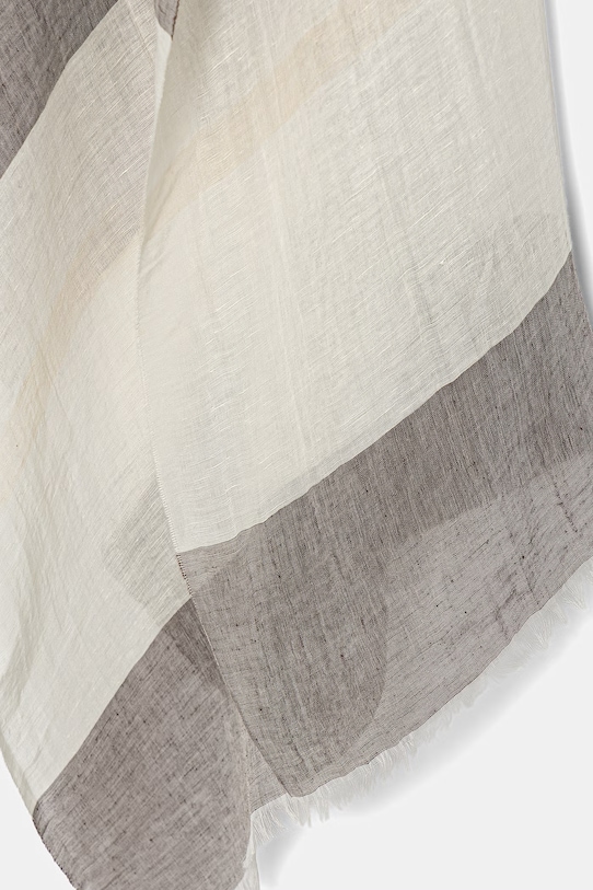 Akcesoria Marella szal z dodatkiem lnu MLATAMBUTO 2613541047200 brązowy