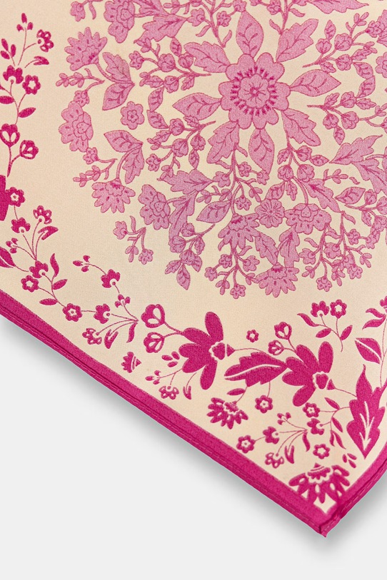 Αξεσουάρ Twinset Φουλάρι γυναικείο μετάξι 261TO5150 ροζ