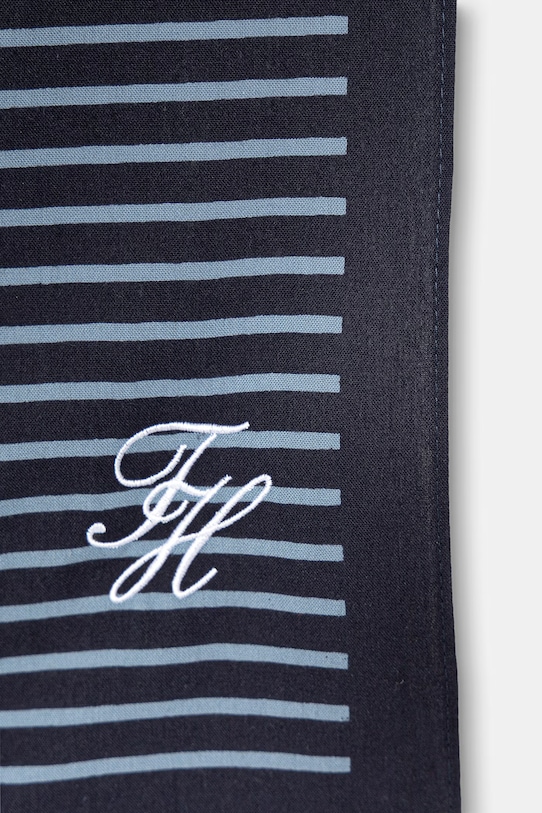 Tommy Hilfiger šatka dámska bavlnená AW0AW18342 tmavomodrá SS26