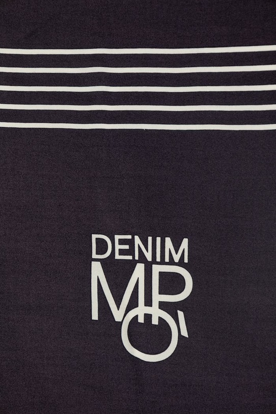 Marc O'Polo apaszka damska z wiskozy 5000008097 granatowy SS26