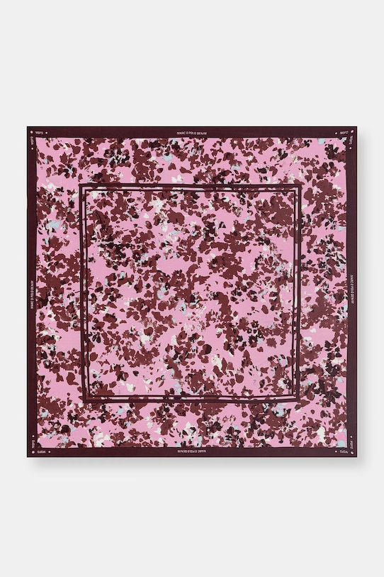 Marc O'Polo apaszka damska z wiskozy różowy 5000008153