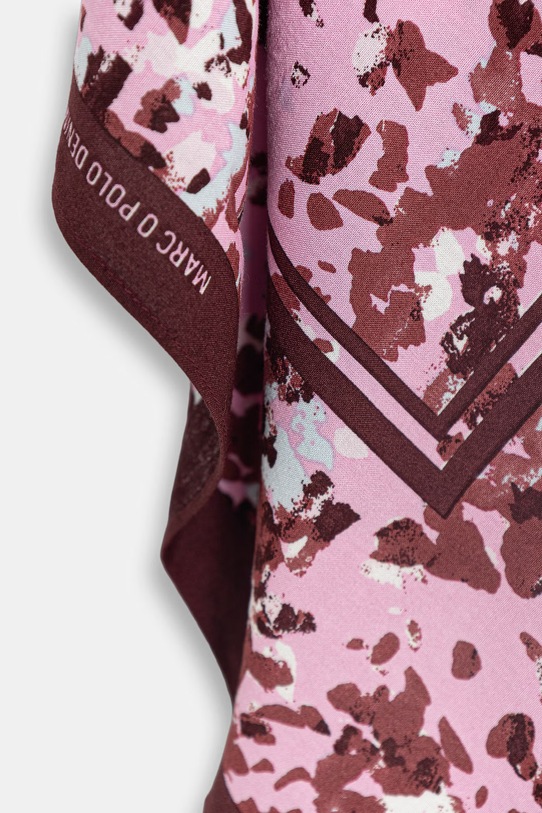 Akcesoria Marc O'Polo apaszka damska z wiskozy 5000008153 różowy