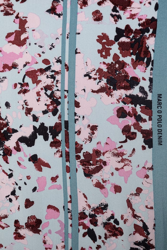 Marc O'Polo šatka dámska z viskózy 5000008153 modrá SS26