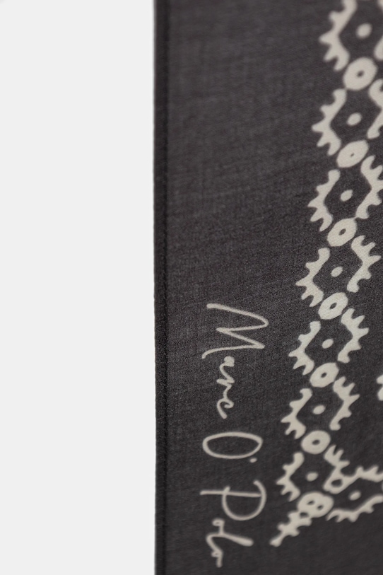 Marc O'Polo chusta bawełniana 5000013243 granatowy SS26