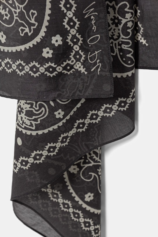 Akcesoria Marc O'Polo chusta bawełniana 5000013243 granatowy