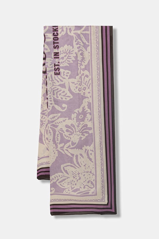 Marc O'Polo szal damski z modalu fioletowy 5000013246