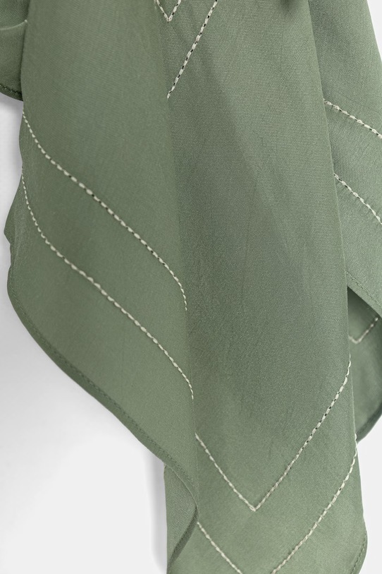 Akcesoria Marc O'Polo apaszka damska 5000013248 zielony