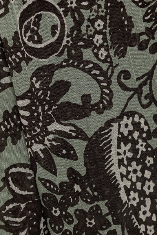 Marc O'Polo chusta damska z modalu 5000013253 zielony SS26