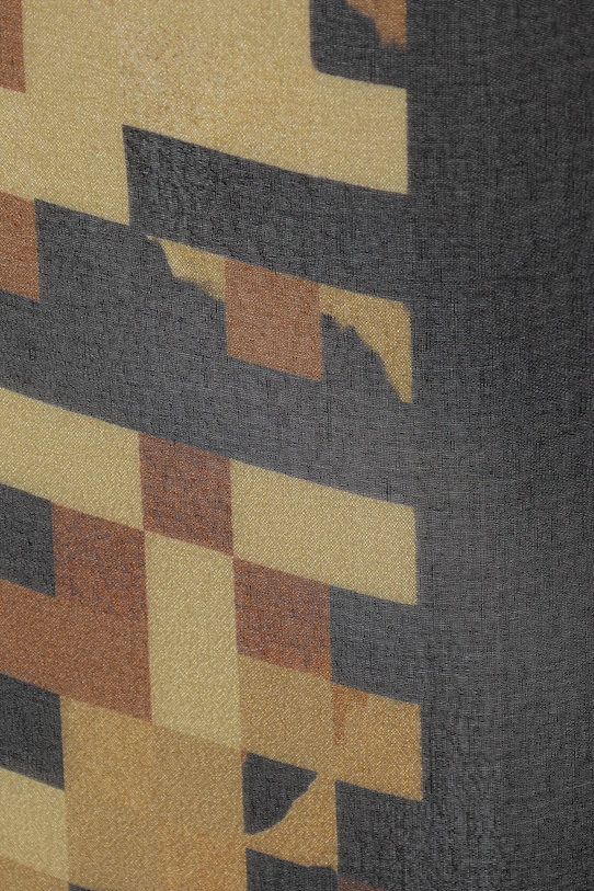 Akcesoria Moschino chusta jedwabna M3382.03729 brązowy