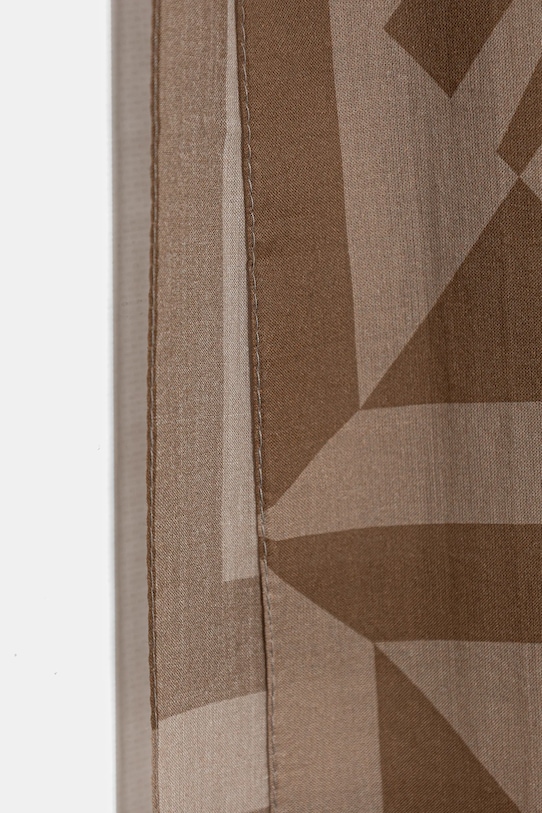 Moschino szalik bawełniany M3401.03321 beżowy SS26