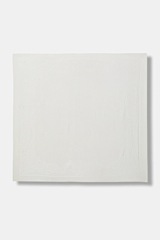 Moschino chusta jedwabna tkanina beżowy M2919.30555