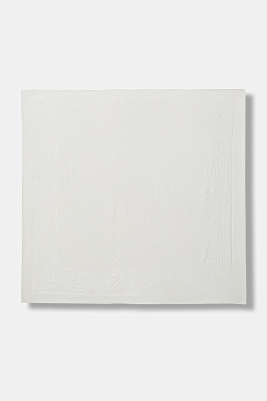 Moschino chusta jedwabna tkanina beżowy M2919.30555