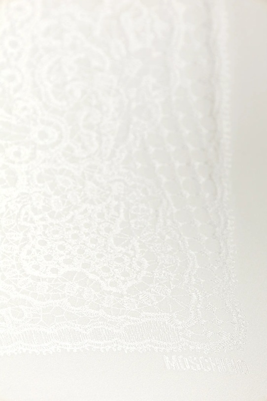 Moschino chusta jedwabna M2919.30555 beżowy SS26