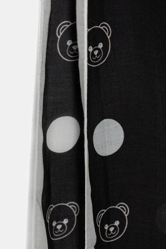 Moschino szal M5893.E5169 czarny SS26