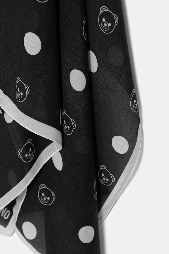 Akcesoria Moschino szal M5893.E5169 czarny